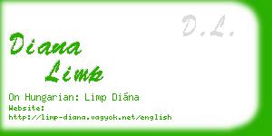diana limp business card
